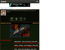 Tablet Screenshot of captainteam.skyrock.com