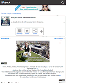 Tablet Screenshot of forum-karim-benzema.skyrock.com