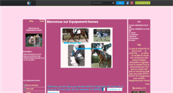 Desktop Screenshot of equipements-horses.skyrock.com