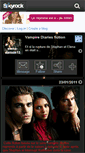 Mobile Screenshot of elena-damon13.skyrock.com