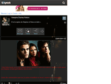 Tablet Screenshot of elena-damon13.skyrock.com