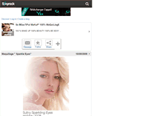 Tablet Screenshot of beautiful-makup.skyrock.com