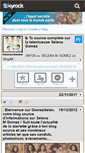 Mobile Screenshot of gomezselen.skyrock.com