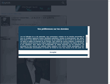 Tablet Screenshot of le-roi-tarantino.skyrock.com