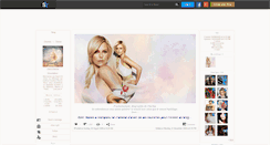 Desktop Screenshot of heart-charlize.skyrock.com