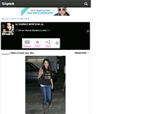 Tablet Screenshot of hannah-montana-54.skyrock.com