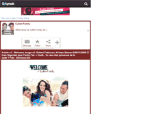 Tablet Screenshot of cullen-family.skyrock.com