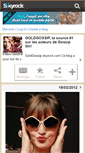 Mobile Screenshot of goldgossip.skyrock.com