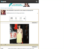 Tablet Screenshot of goldgossip.skyrock.com