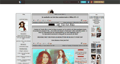 Desktop Screenshot of miley0cyrus.skyrock.com