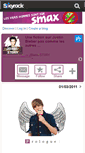 Mobile Screenshot of jbiebs-st0ry.skyrock.com