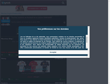 Tablet Screenshot of maillotsdefoot0809.skyrock.com
