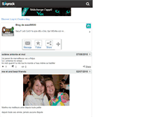 Tablet Screenshot of elisa-meurillon.skyrock.com