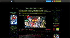 Desktop Screenshot of beyblade-legend.skyrock.com