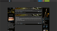 Desktop Screenshot of code3-france.skyrock.com