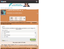 Tablet Screenshot of carre-viiip.skyrock.com