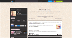 Desktop Screenshot of annuaire-de-citations.skyrock.com