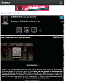 Tablet Screenshot of glee-fanclub.skyrock.com