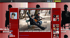 Desktop Screenshot of lequentin-staracofficiel.skyrock.com