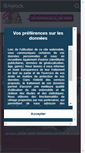 Mobile Screenshot of lequentin-staracofficiel.skyrock.com