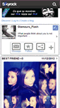 Mobile Screenshot of glamourxflash.skyrock.com