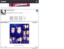 Tablet Screenshot of glamourxflash.skyrock.com
