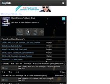 Tablet Screenshot of black-diamonds-music.skyrock.com