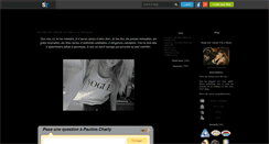 Desktop Screenshot of coffeeandcigarets.skyrock.com