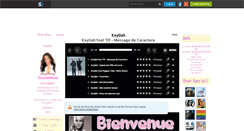 Desktop Screenshot of kayliahofficiel.skyrock.com