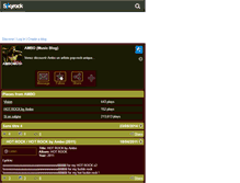 Tablet Screenshot of ambomusic.skyrock.com