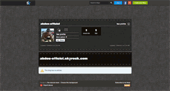 Desktop Screenshot of abdou-officiel.skyrock.com