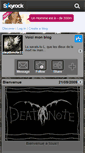 Mobile Screenshot of deathnote232323.skyrock.com