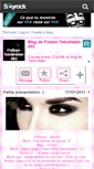 Mobile Screenshot of fiction-tokiohotel-492.skyrock.com