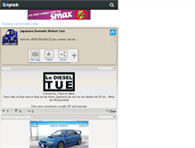 Tablet Screenshot of jdm-cars.skyrock.com