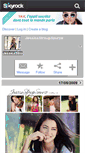 Mobile Screenshot of jessicastroupsource.skyrock.com