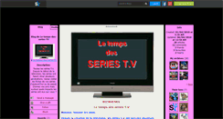 Desktop Screenshot of le-temps-des-series-tv.skyrock.com