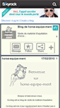 Mobile Screenshot of horse-equipe-ment.skyrock.com