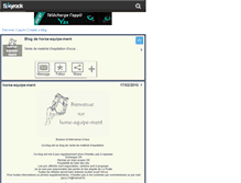Tablet Screenshot of horse-equipe-ment.skyrock.com