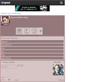 Tablet Screenshot of beyonce-sasha.skyrock.com
