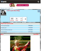 Tablet Screenshot of cindy-lauper80s.skyrock.com