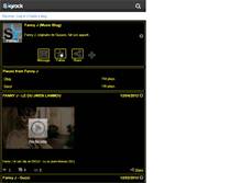 Tablet Screenshot of fannyj.skyrock.com