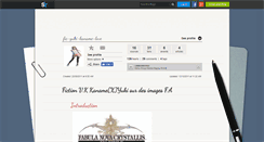 Desktop Screenshot of fic-yuki-kaname-love.skyrock.com