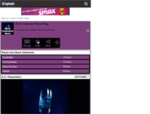 Tablet Screenshot of black-celebration-music.skyrock.com