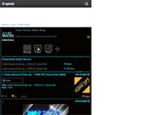 Tablet Screenshot of andretenossi.skyrock.com