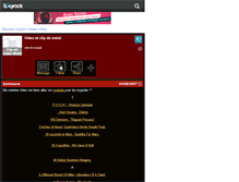 Tablet Screenshot of clip-et-video-metal.skyrock.com