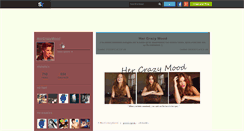 Desktop Screenshot of hercrazymood.skyrock.com