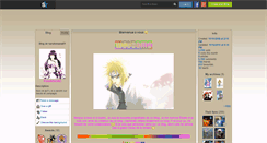 Desktop Screenshot of narutomania01.skyrock.com