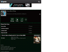 Tablet Screenshot of cycymusic.skyrock.com