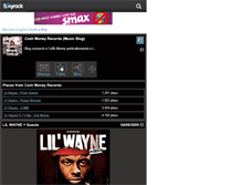 Tablet Screenshot of cash-money-official.skyrock.com