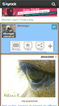 Mobile Screenshot of ethologie-cheval-x3.skyrock.com
